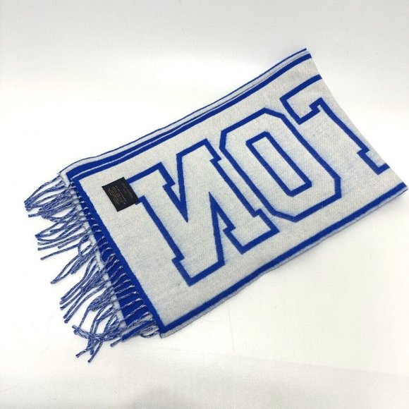 LOUIS VUITTON Echarpes-city louis Scarf Wool / Cashmere blue - Picture 8 of 10